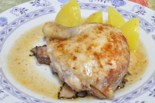 Kuře pečené v alobalu  – Snadné Česko recept, zvládnete za 30 - 45 minut